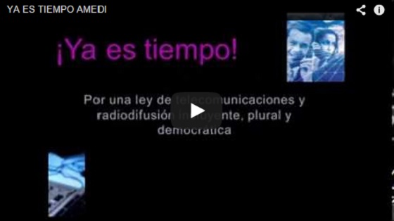 ¡Ya es tiempo! – Amedi