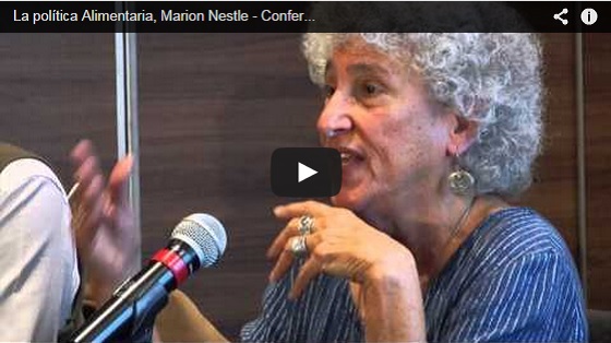 La política alimentaria – rueda de prensa con Marion Nestle