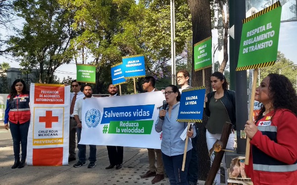 Organizaciones civiles invitamos a rendir homenaje a las víctimas de percances viales, reduciendo la velocidad para evitar estas tragedias
