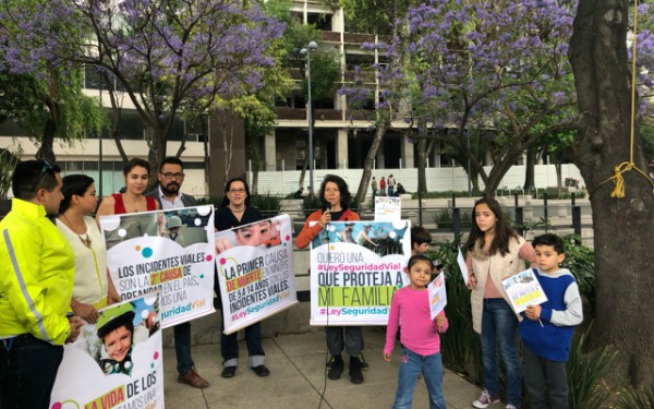Incidentes viales, primera causa de muerte en niños de 5 a 14 años; sociedad civil exigimos ley para poner alto