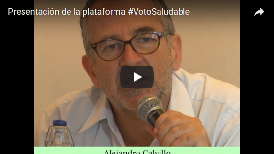 Presentación de la plataforma #VotoSaludable
