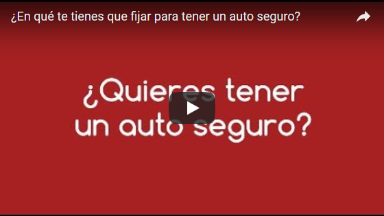 ¿En qué te tienes que fijar para tener un auto seguro?