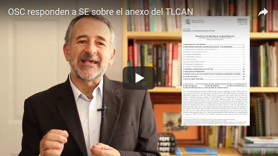 Organizaciones de la sociedad civil responden a Secretaría de Economía sobre el anexo del TLCAN