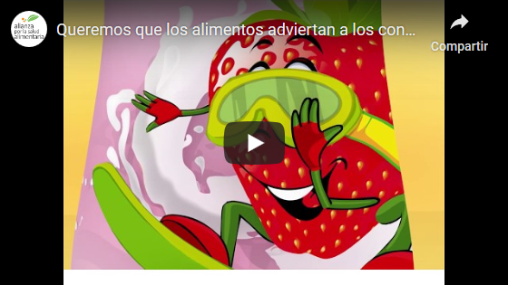 Queremos que los alimentos adviertan a los consumidores cuando contengan edulcorantes