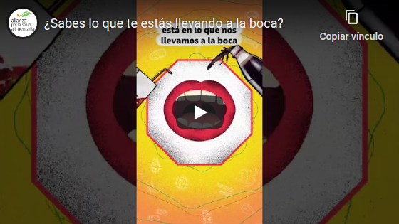 ¿Sabes lo que te estás llevando a la boca?