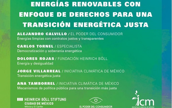 Exigimos encauzar desarrollo de energías renovables en México bajo principios de justicia y de derechos para enfrentar el cambio climático