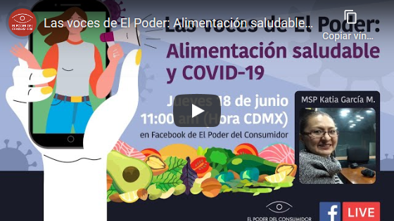 Las voces de El Poder: Alimentación saludable y COVID-19