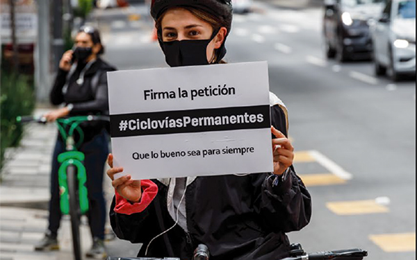 Por salud, por equidad, por el clima global, por seguridad y justicia vial, las ciclovías deben ser permanentes y mejores: especialistas