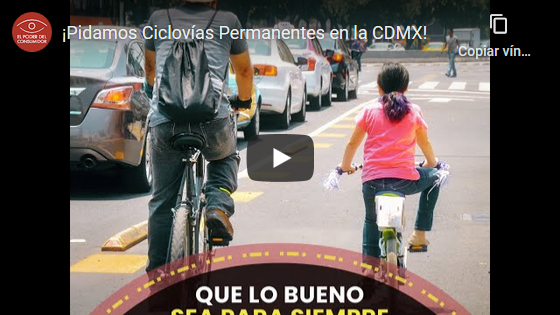 #CiclovíasPermanentes ¡Pidamos Ciclovías Permanentes en la CDMX!