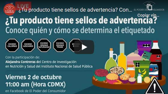 ¿Tu producto tiene sellos de advertencia? Conoce quién determina qué lleva sellos y cómo lo hace