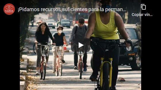 ¡Pidamos recursos suficientes para la permanencia de las Ciclovias en la CDMX!