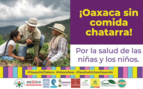 Organizaciones civiles instamos al secretario de Salud de Oaxaca a cumplir ley antichatarra