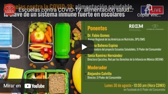 Escuelas contra COVID-19: alimentación saludable, la clave de un sistema inmune fuerte en escolares