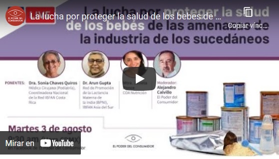La lucha por proteger la salud de los bebes de las amenazas de la industria de los sucedáneos