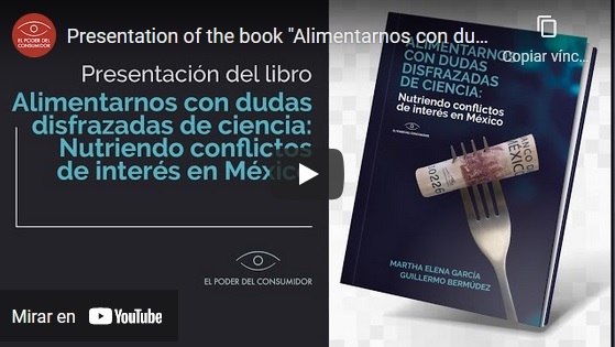 Presentation of the book ‘Alimentarnos con dudas disfrazadas de ciencia’
