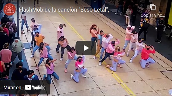 FlashMob de la canción «Beso Letal»