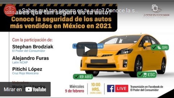¿Sabes qué tan seguro es tu auto? Conoce la seguridad de los autos más vendidos en México en 2021