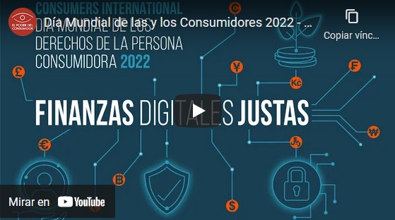 Día Mundial de las y los Consumidores 2022 – Mensaje de Alejandro Calvillo