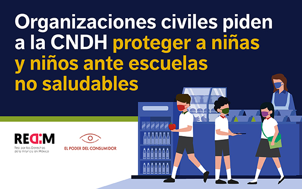 Organizaciones civiles pedimos a la CNDH reiterar a SEP recomendación incumplida para garantizar escuelas saludables