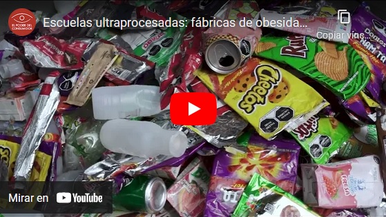 Escuelas ultraprocesadas: fábricas de obesidad, enfermedades y deterioro ambiental