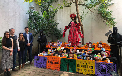 La “Catrina de la Chatarra” aumenta las muertes por sobrepeso y obesidad más de 50% en 6 años y va contra el etiquetado