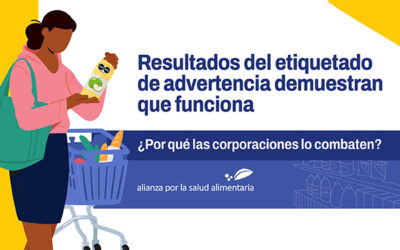 El etiquetado de advertencia contribuye a proteger la salud, retirarlo es un atentado en contra de la población mexicana