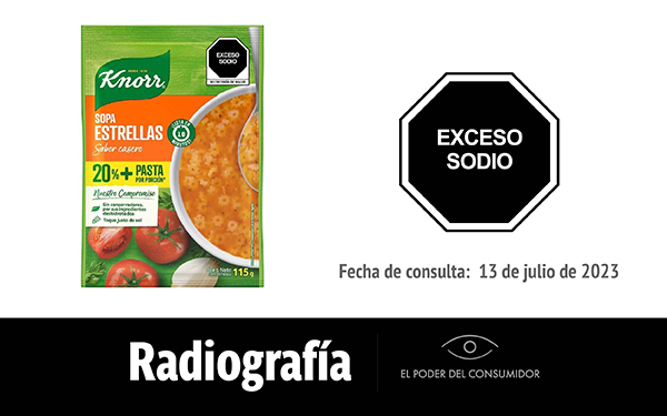Radiografía de… Sopa de estrellas Knorr
