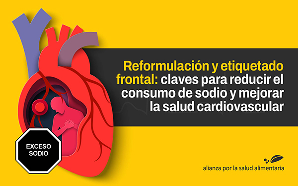 Ley obligatoria de reformulación de productos ultraprocesados altos en sodio, en sinergia con el actual etiquetado de advertencia, podría disminuir considerablemente enfermedades cardiovasculares