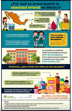 ¿Por qué es preocupante la obesidad infantil en México? – Infografía
