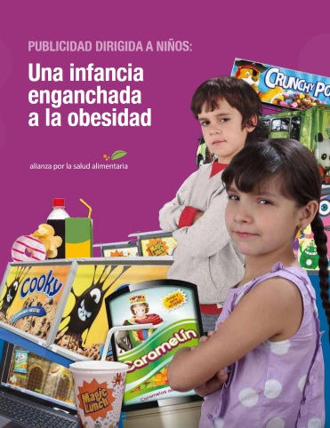 Publicidad dirigida a niños: Una infancia enganchada a la obesidad