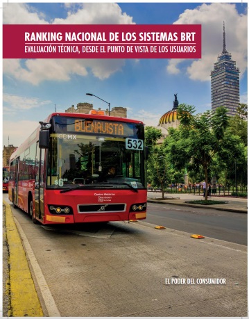Ranking nacional de los sistemas BRT. Septiembre, 2015