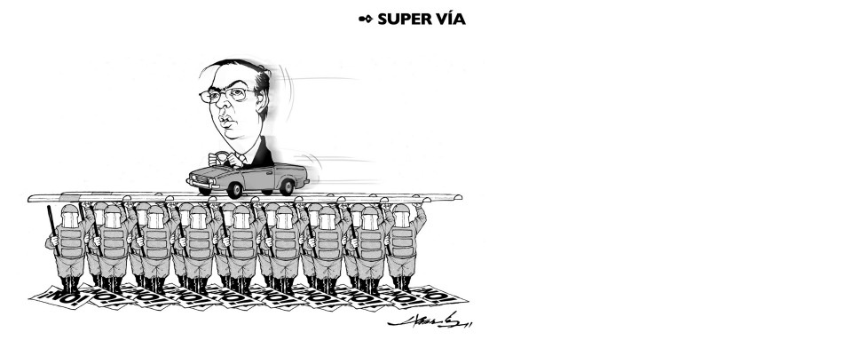 Por la suspensión inmediata de Supervía Poniente